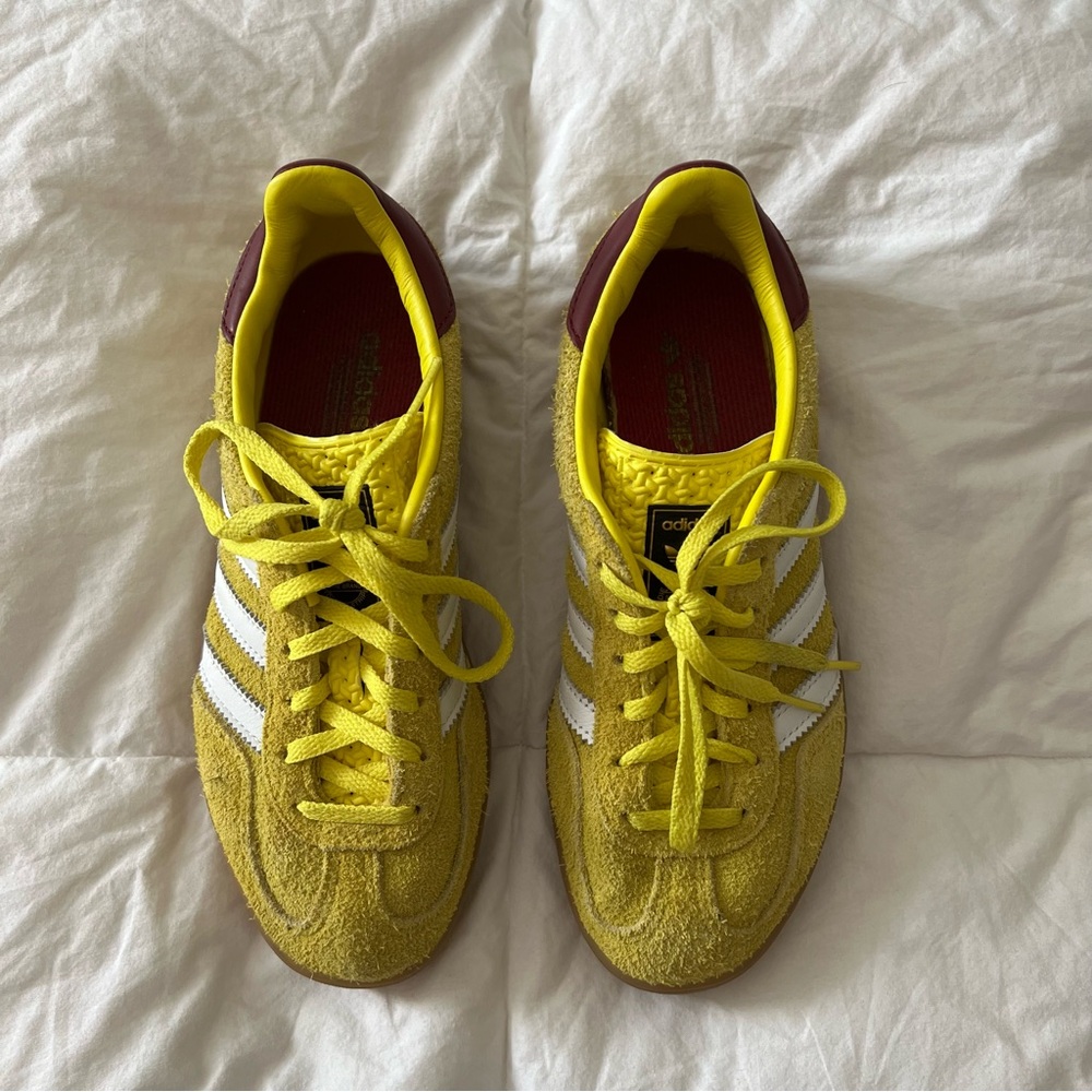Adidas Neon/Electric Yellow Gazelle’s